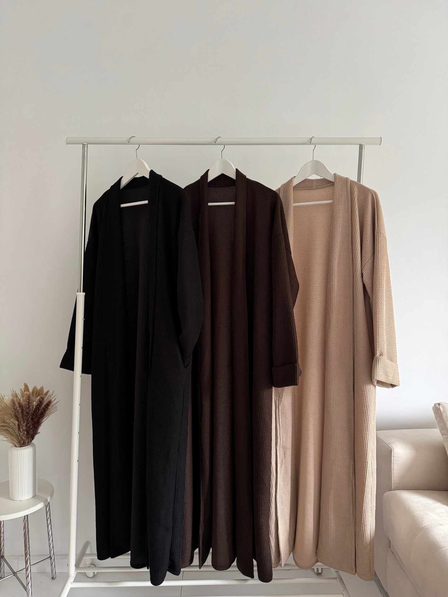 Cárdigan long punto